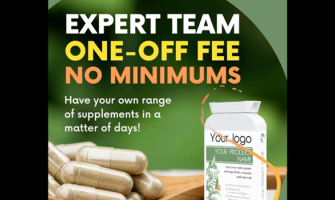 Sell supplements under your own branding