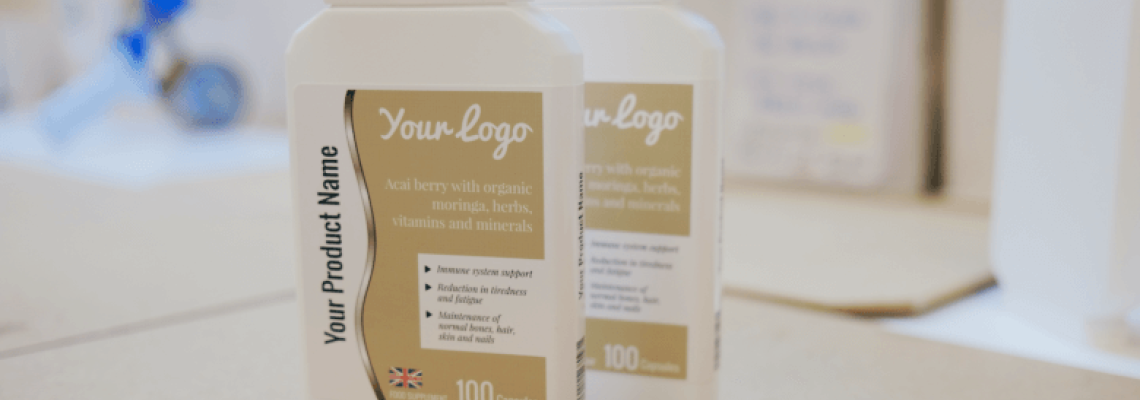 Private label supplements supplier UK