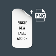 Single label setup and pot images  (Own Label ADD-ON)
